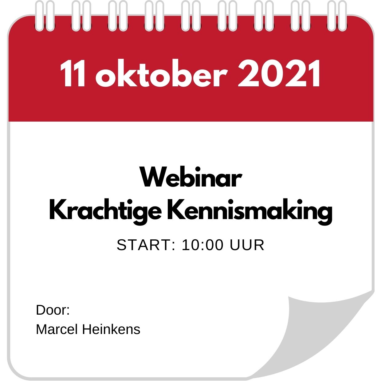 Datum 111021 Aankondiging webinar Krachtige Kennismaking